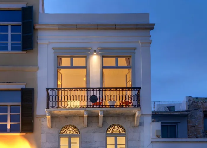 Skylight - 1873 Seafront Luxury On The Harbor, Center Ermoupoli